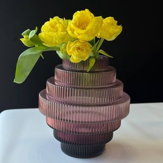 Ваза "Люстра" скляна