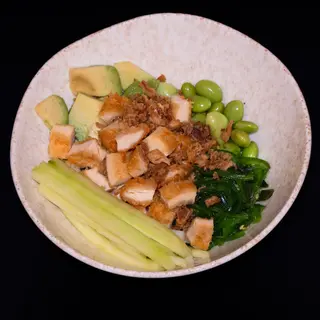 6. Poke de pollo