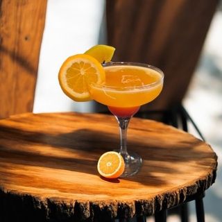 Cocktail Sun On The Beach