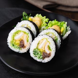 Futomaki pieczone Kalmar w tempurze