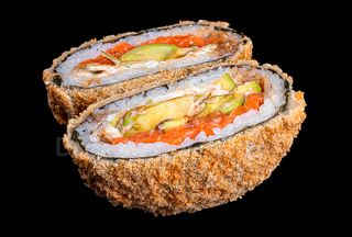 Суші бургер з лососем