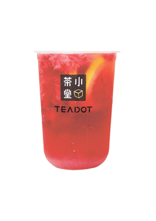 Чай с клубникой 