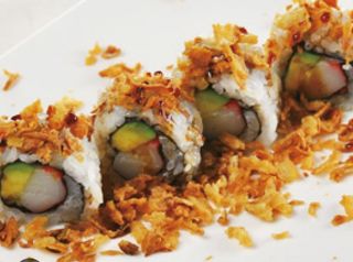 146.  California Roll Con Cebolla Frita (8 Uds.)