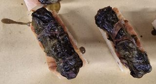 Bruschetta con mazzarella 1 pezzo