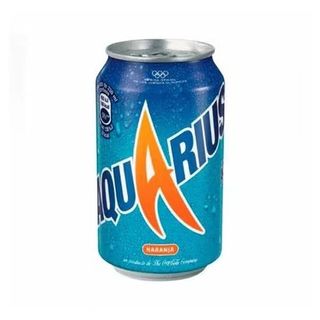 Aquarius Naranja lata 330ml.