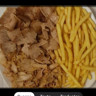 Ración De Carne Con Patatas (Pequeña)