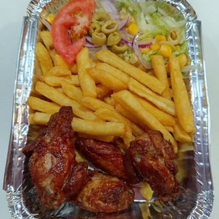 Plato De Alitas De Pollo