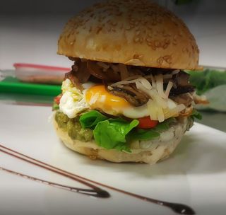 Vegetariano - hamburger