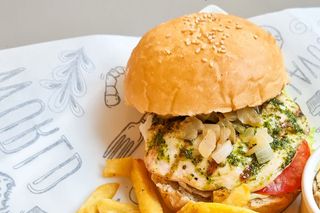 Grilled Chicken Burger