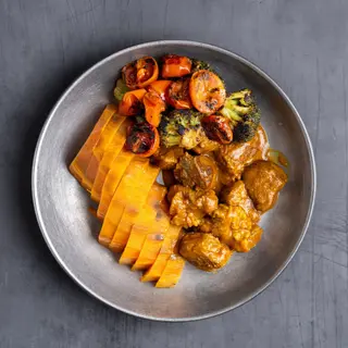 Ternera al Curry con Boniato Fit y Verduras sin Excusas