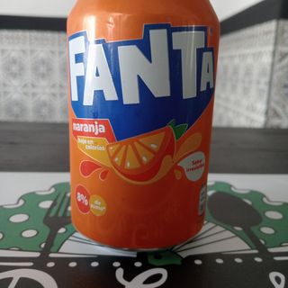 Fanta Naranja lata 330ml.