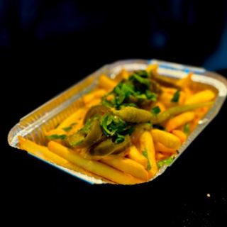 With Cheddaur And Jalapenos