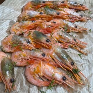 Креветки в часниковому соусі 