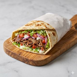 Piadina kebab