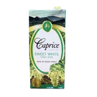 Caprice Sweet White Table Wine, 1L