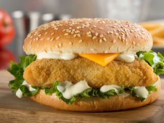 Hamburguesa filetes de pescado 