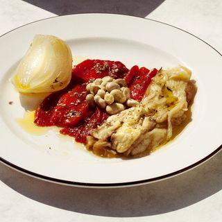 Escalivada con Habitas y Orégano