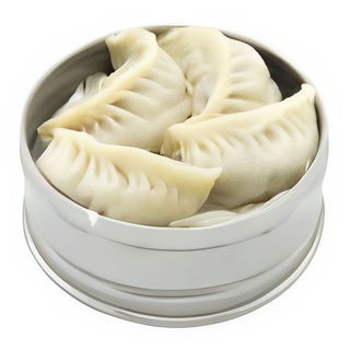 6. Ravioli con manzo al vapore (4 pezzi)
