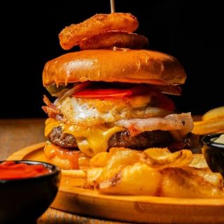 Cheeseburger 400gr
