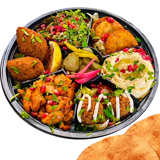 Mega Mix Mezze Hot - Cold Kibbeh vita & Sambousek branza 