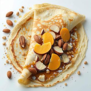 Crêpe galette DOP con gorgonzola e miele di acacia