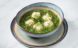 Курячий бульйон з міні хінкалями (300г)