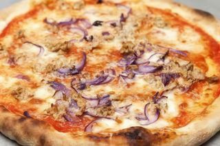 Pizza con cipolla