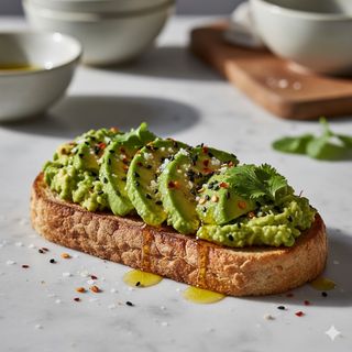 Tostada Aguacate Clásica