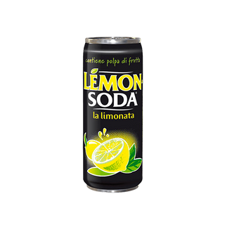 Lemon soda lattina