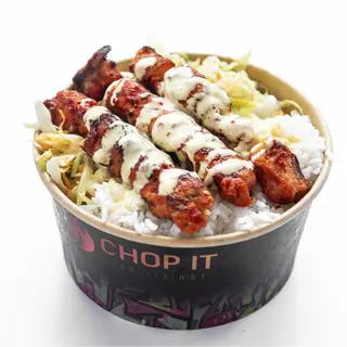 Rice Shakeshaki Chicken - Loaded