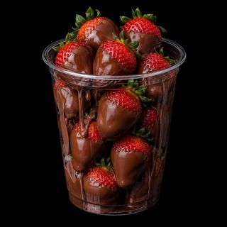 Fresas De La Fuente De Chocolate Personal Vaso 400ml