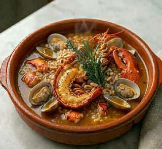 Arroz Caldoso Con Bogavante
