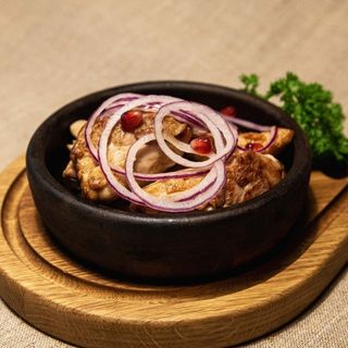 ხბოს მწვადი კეცზე