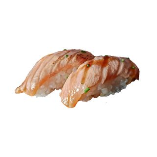Nigiri de Salmão Braseado