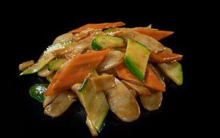 238 Gnocchi di riso saltati con verdure