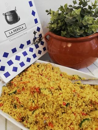 Paella de verduras