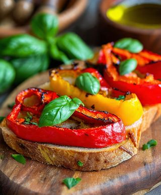 Bruschetta con peperoni