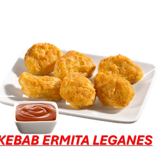 MENU NUGGET DE POLLO CON PATAS Y REFRESCOS