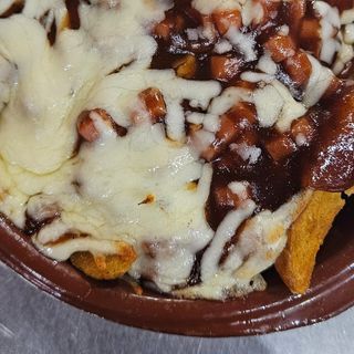 Patatas Locas Barbacoa (1/2 porción)