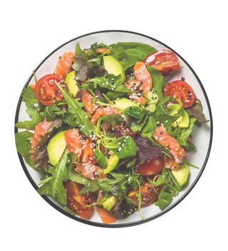 Insalata di salmone affumicato