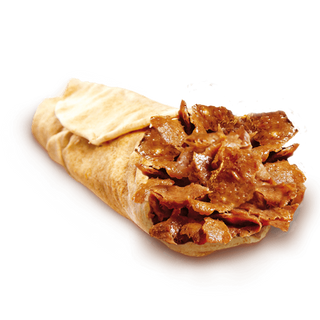 Rollo Dürüm Kebab Sólo Carne Sin Verduras