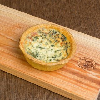 Quiche de Bacalhau com Natas