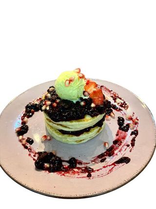 Pancake Con Frutos Rojos