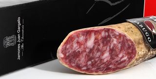 1/2 Pieza De Salchichón Ibérico De Bellota "F. Martín" 800G. Aprox.