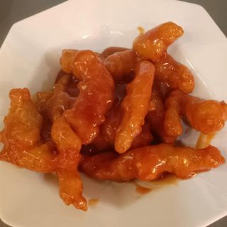 kurczak w sosie słodko-kwaśnym