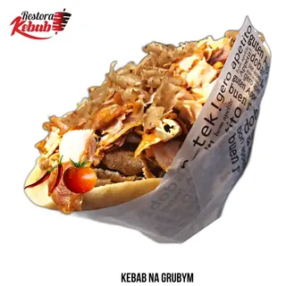 Kebab w bułce duży