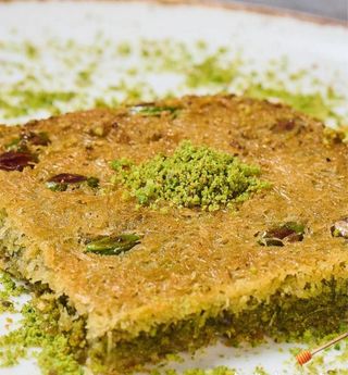 Kadayif caimac și fistic 