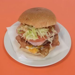 Hamburguesa la super