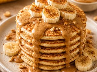 BANANA BOOST PANCAKES