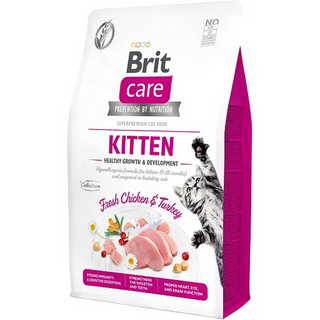 Brit Care Cat GF Kitten HGrowth and Development, 2кг